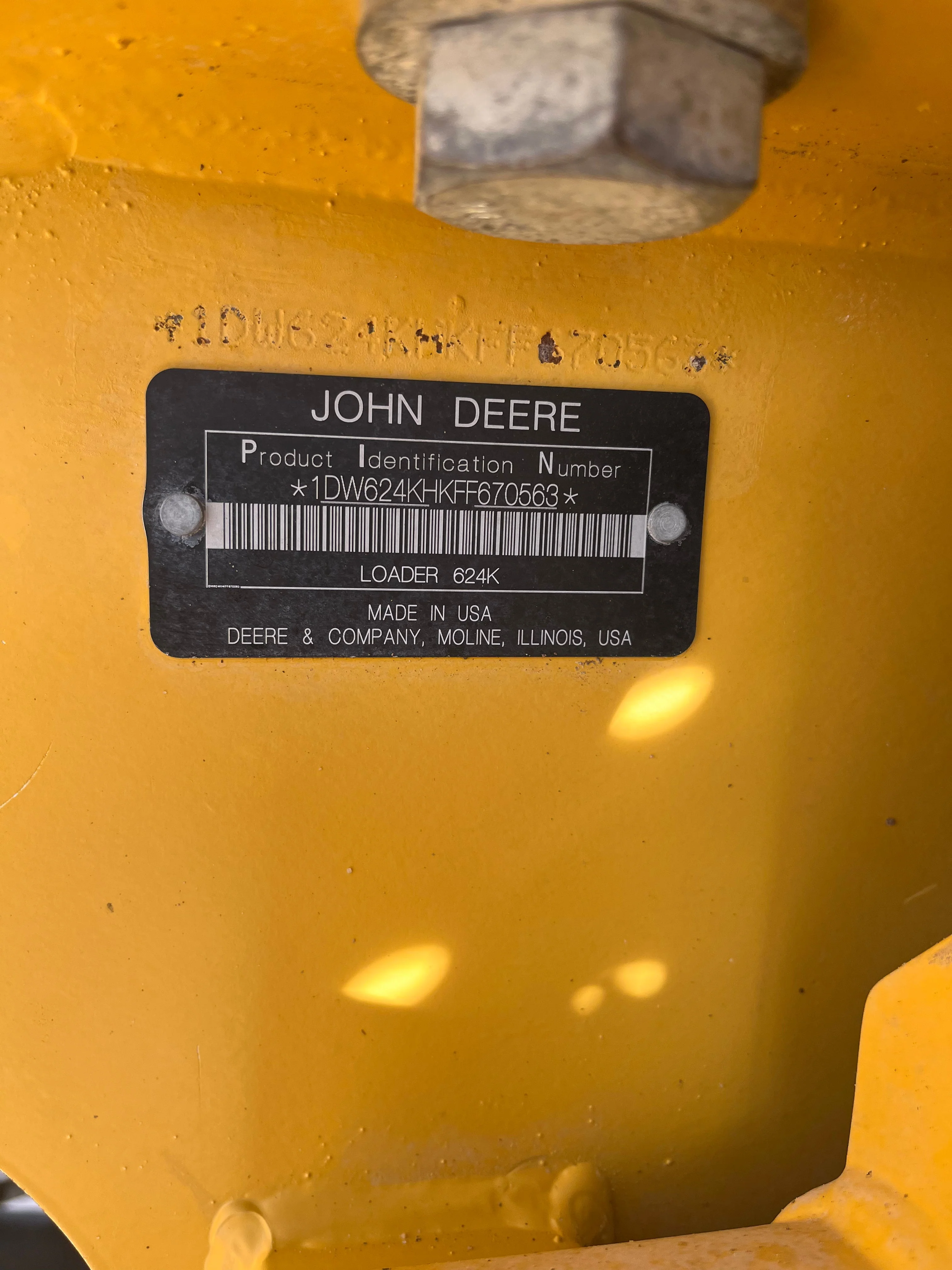#DD2204 - 2014 John Deere 624K Highlift Loader - Image 6