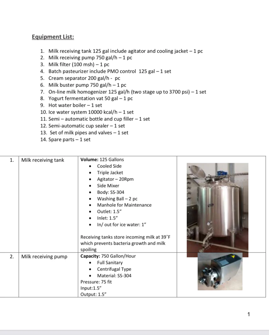 #DD2303 - Milk Processing Plant Equipment - NY - Image 5