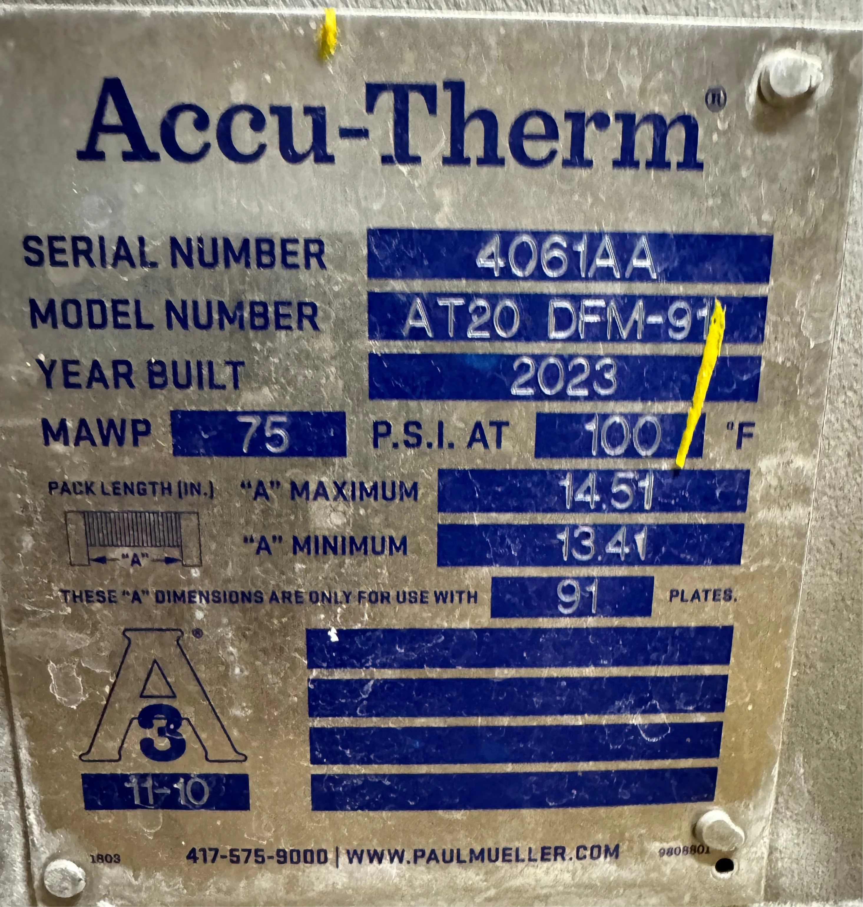 #DD2648 - Mueller Plate Cooler - NM - Image 4