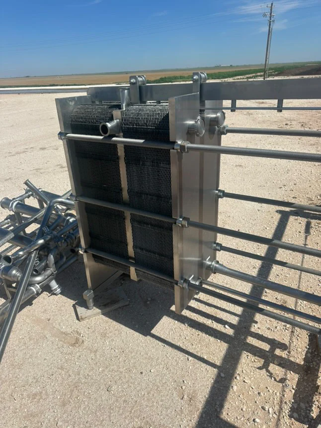 #DD2852 - GEA Plate Cooler and 4x milk filler setup - TX - Image 3