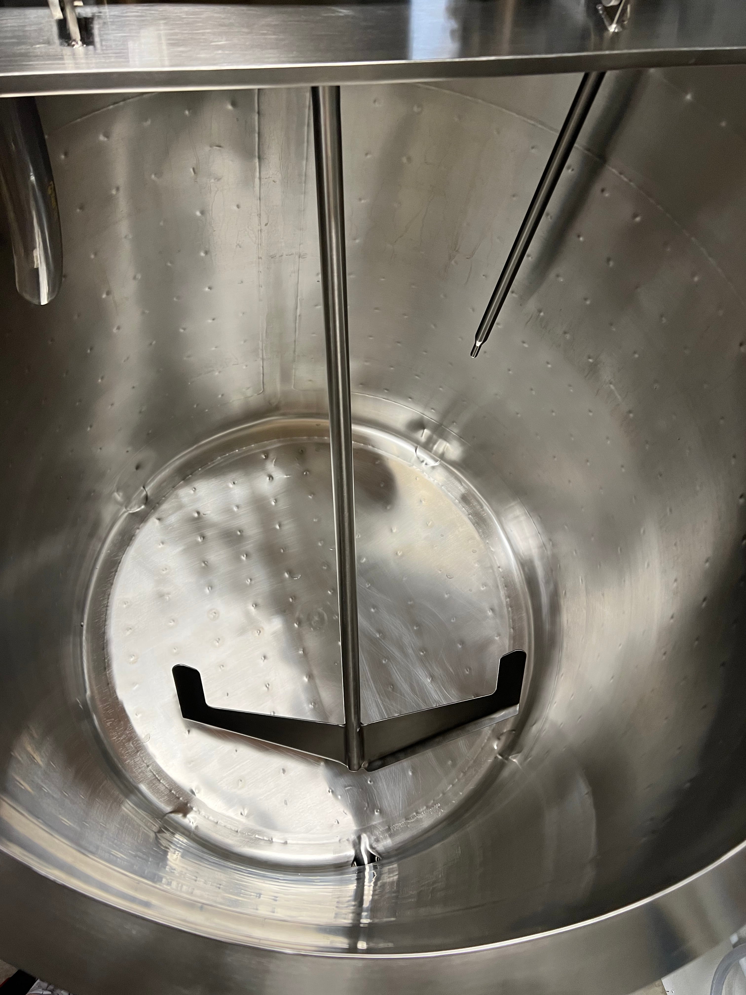 #DD2133 - Double Jacketed 500L Fermentation Tank for Yogurt - Image 3
