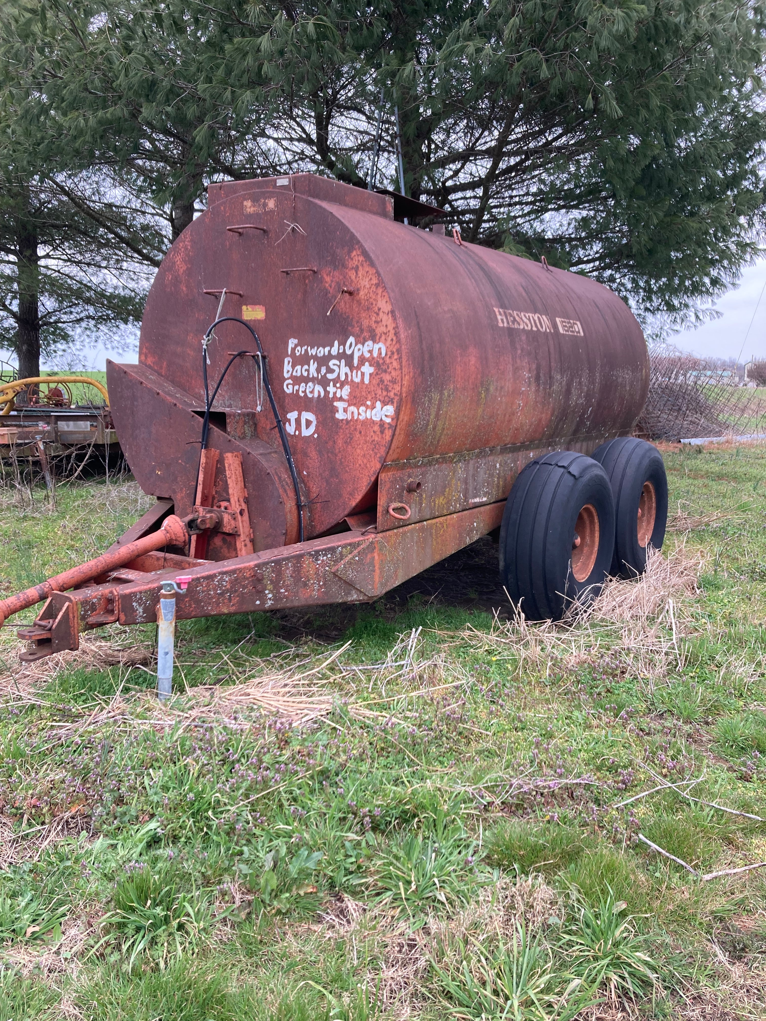 #DD2101  - Pair of Manure Wagons - TN - Image 4